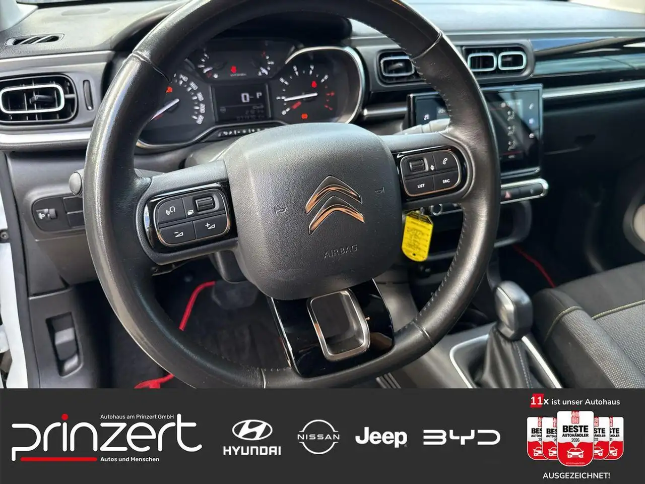 Citroen C3 1.2 12V e-THP AT6 "Shine" Sitzheizung*Allwetter, миниатюра 11