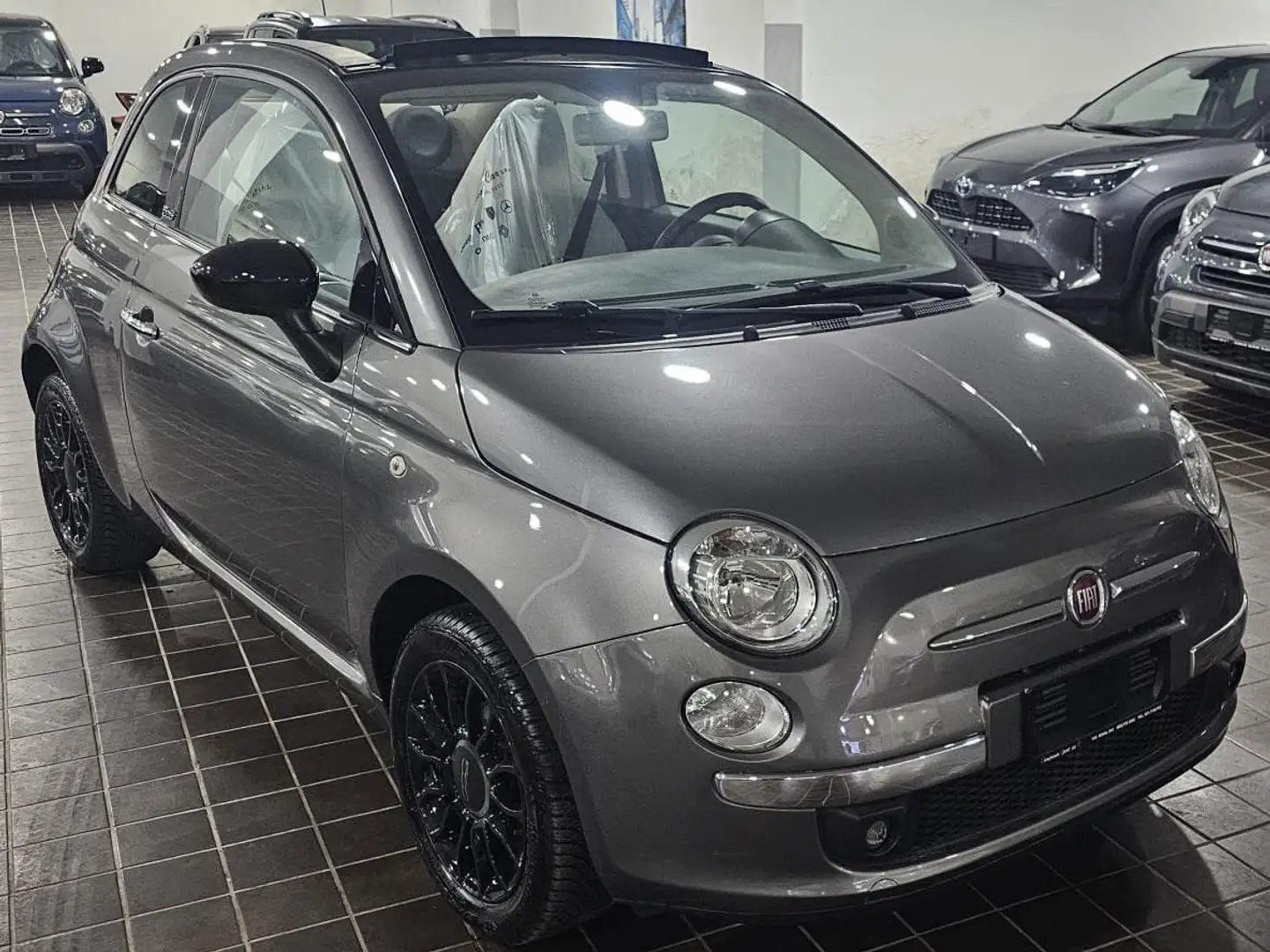 Fiat 500C CABRIO 1.2 BENZ 69CV LOUNGE DUALOGIC AUTOMATICA Bianco - 1