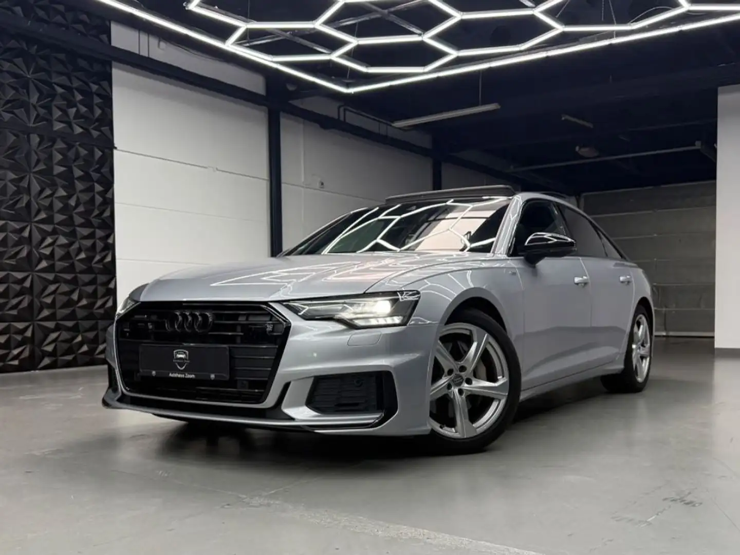 Audi A6 50 TDI quattro S-Line/PANO/ACC/VC/ALCA/MEMORY Срібний - 1