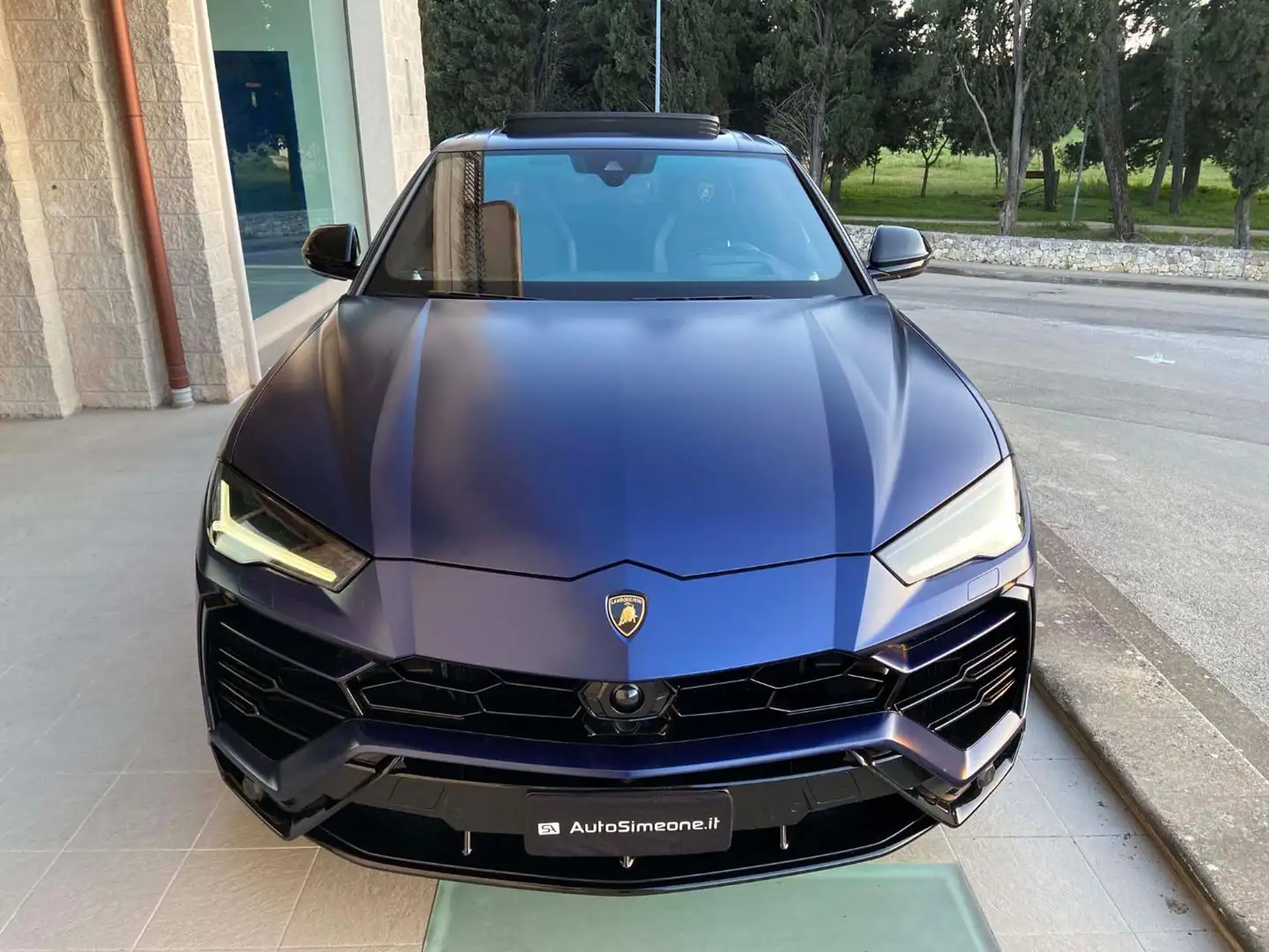 Lamborghini Urus 4.0 V8 TETTO-CERCHI 23''PACK CARBONIO-BANG&OLUFSEN Blue - 2