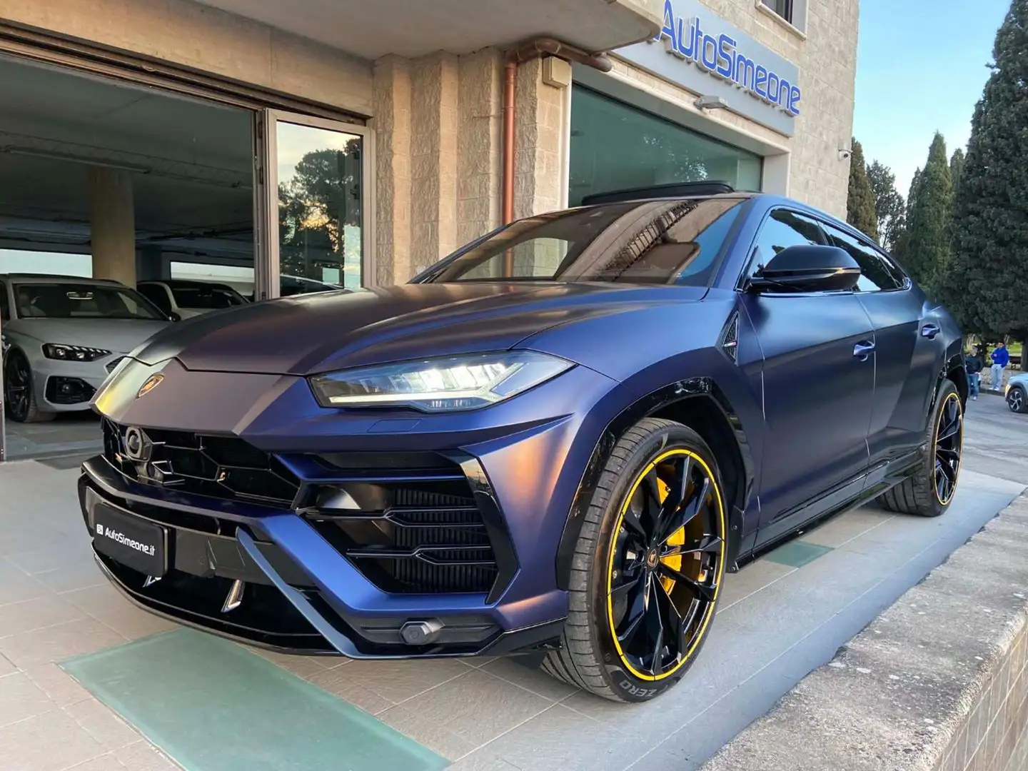 Lamborghini Urus 4.0 V8 TETTO-CERCHI 23''PACK CARBONIO-BANG&OLUFSEN Blue - 1