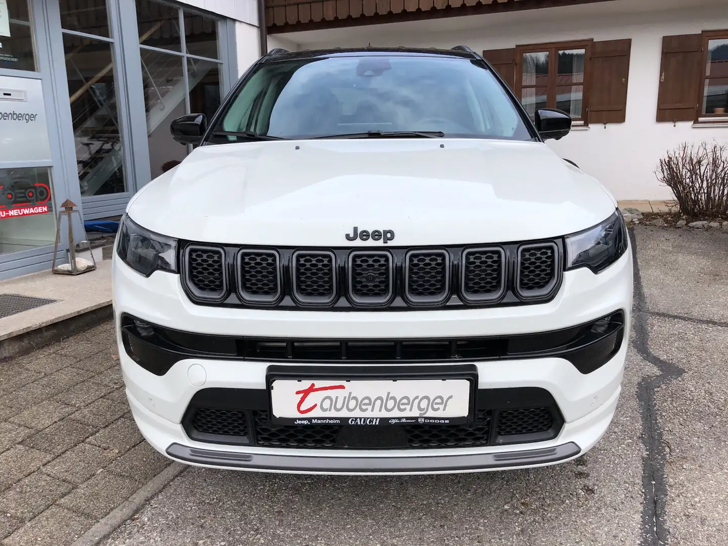 Jeep Compass S 1.5 T4 48V e-Hybrid FWD *Nav., LED* Weiß - 2
