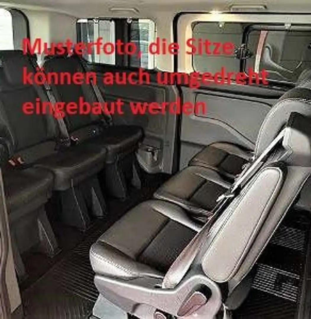 Ford Transit Custom Tourneo Titanium Aut/ VOLLLEDER/2Schiebet/GARANTIE Schwarz - 2