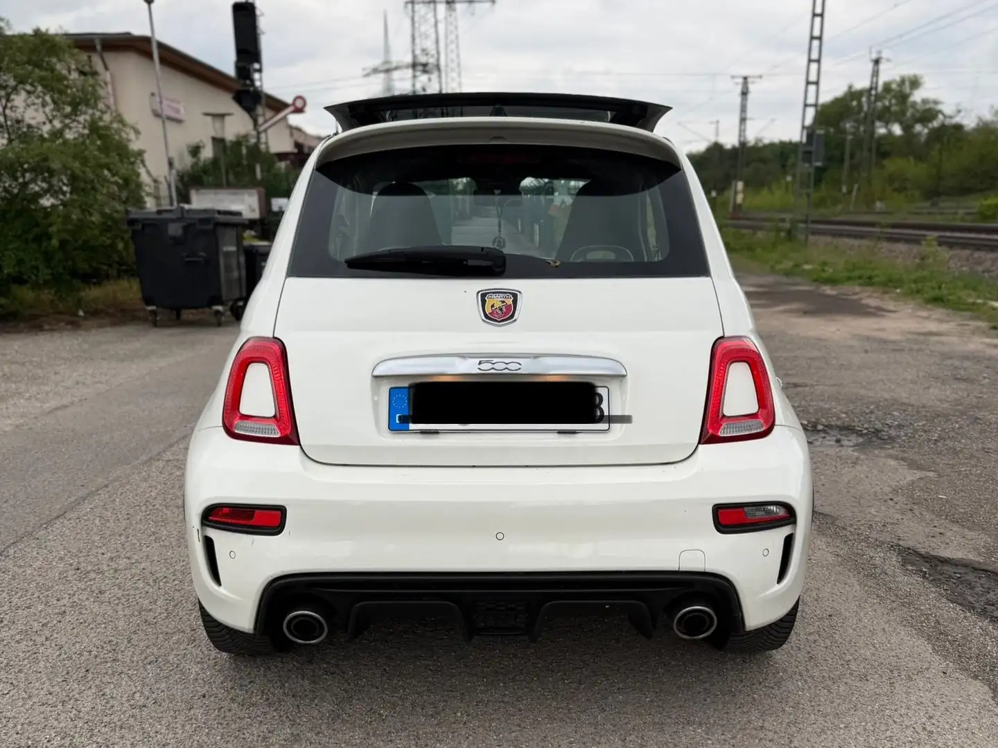 Fiat 500 500 595 Abarth Weiß - 2