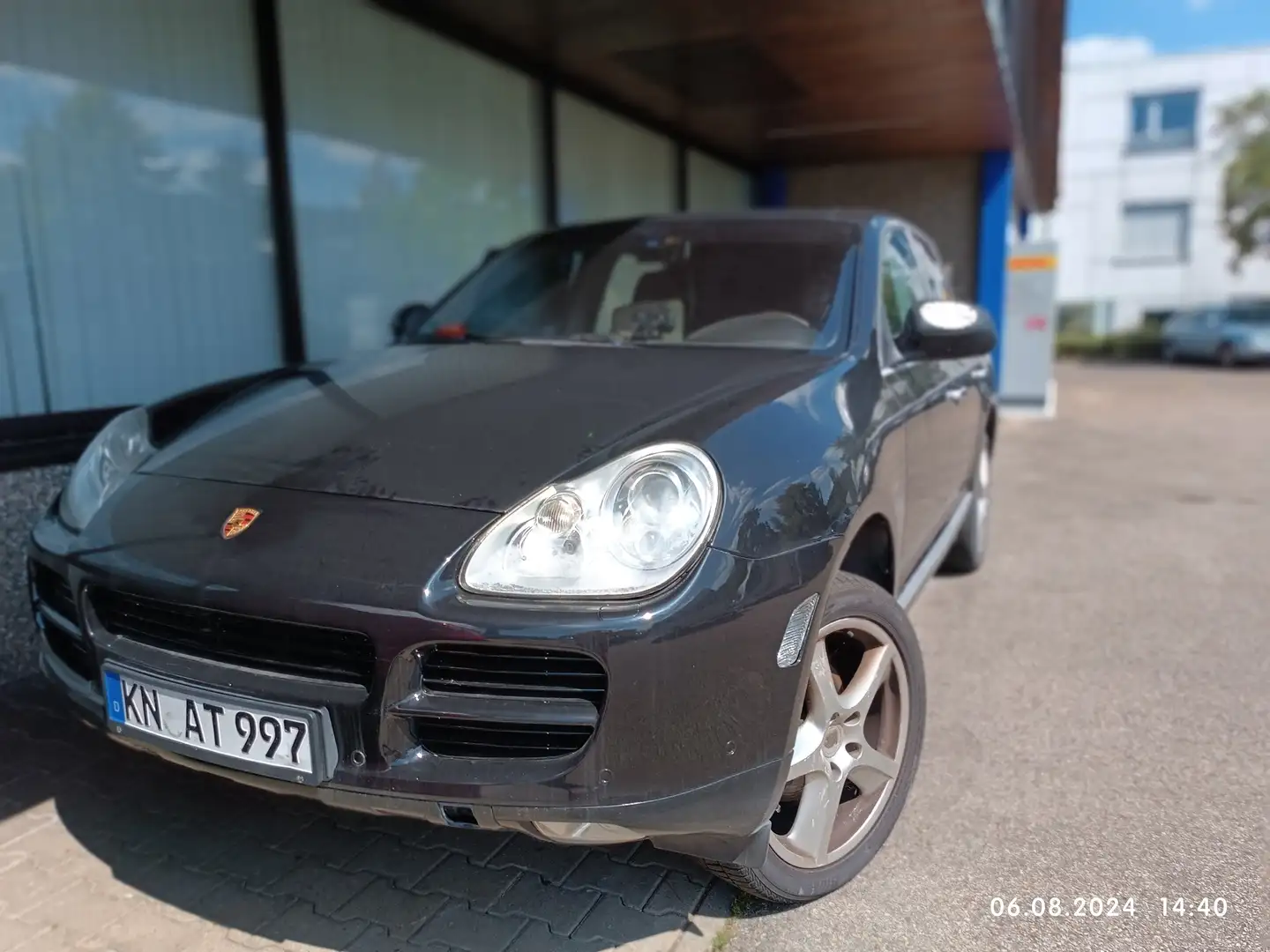 Porsche Cayenne Cayenne S mit FB-Standheizung el. Panoramadach Schwarz - 2