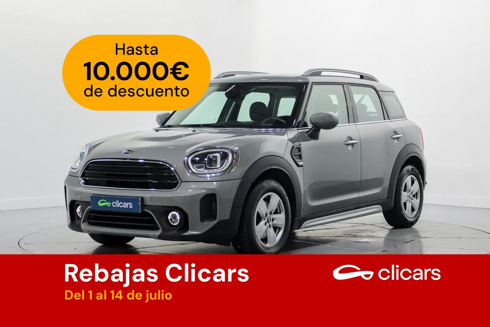 MINI Cooper Countryman D AUT. Gris - 1
