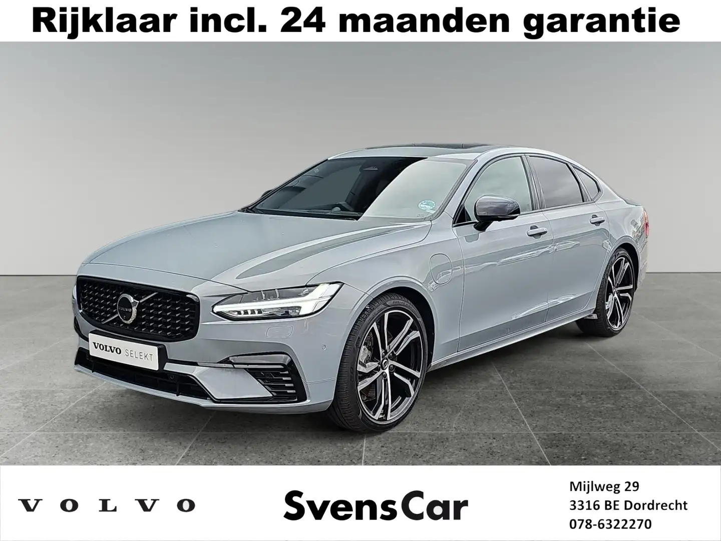 Volvo S90 T8 AWD Ultimate Dark | Luchtvering | Bowers & Wilk Gris - 1