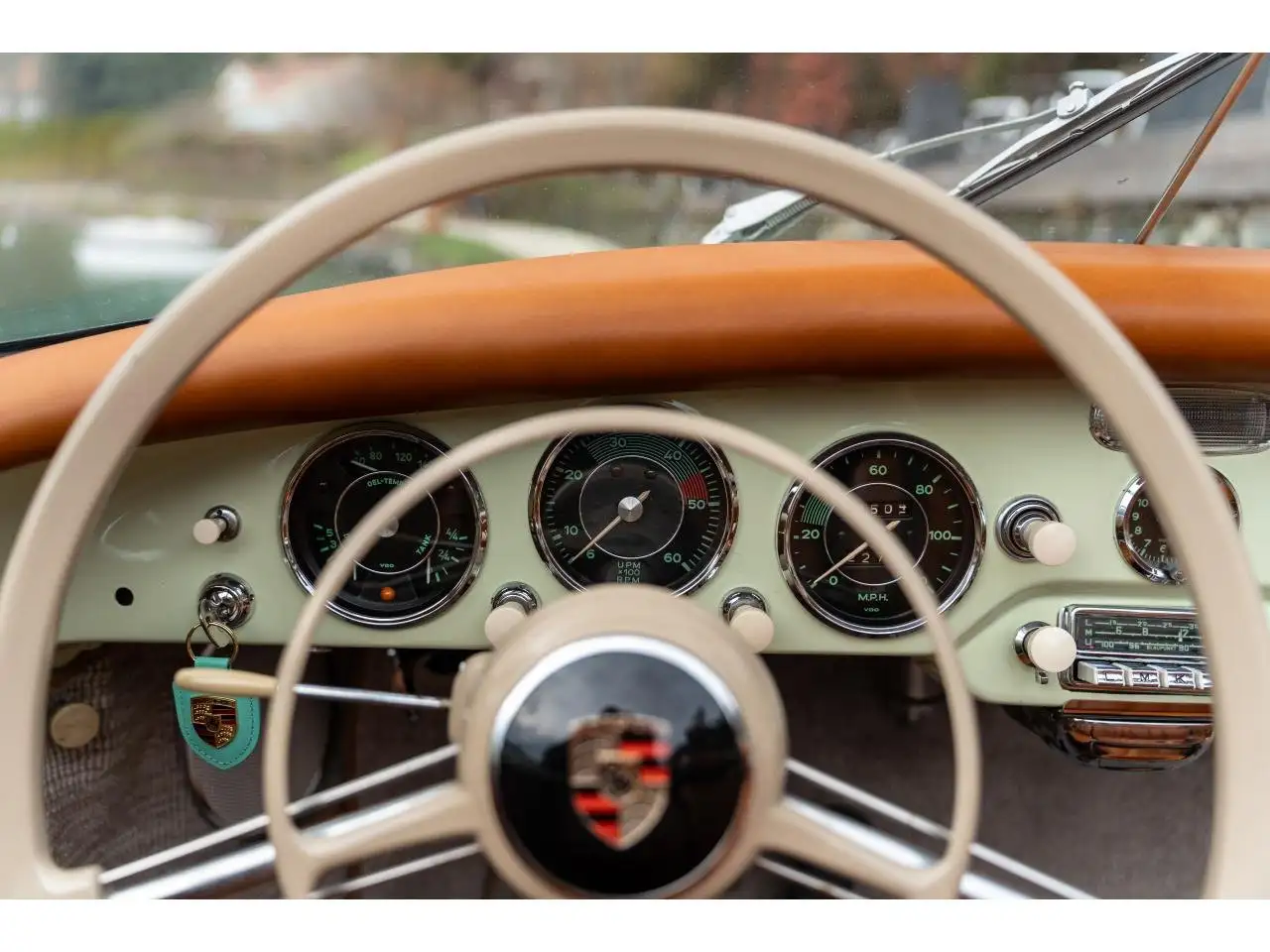 Porsche 356A 1600 CABRIOLET | GLACIER WHITE | MATCHING | RESTAURATION 100%, foto 5