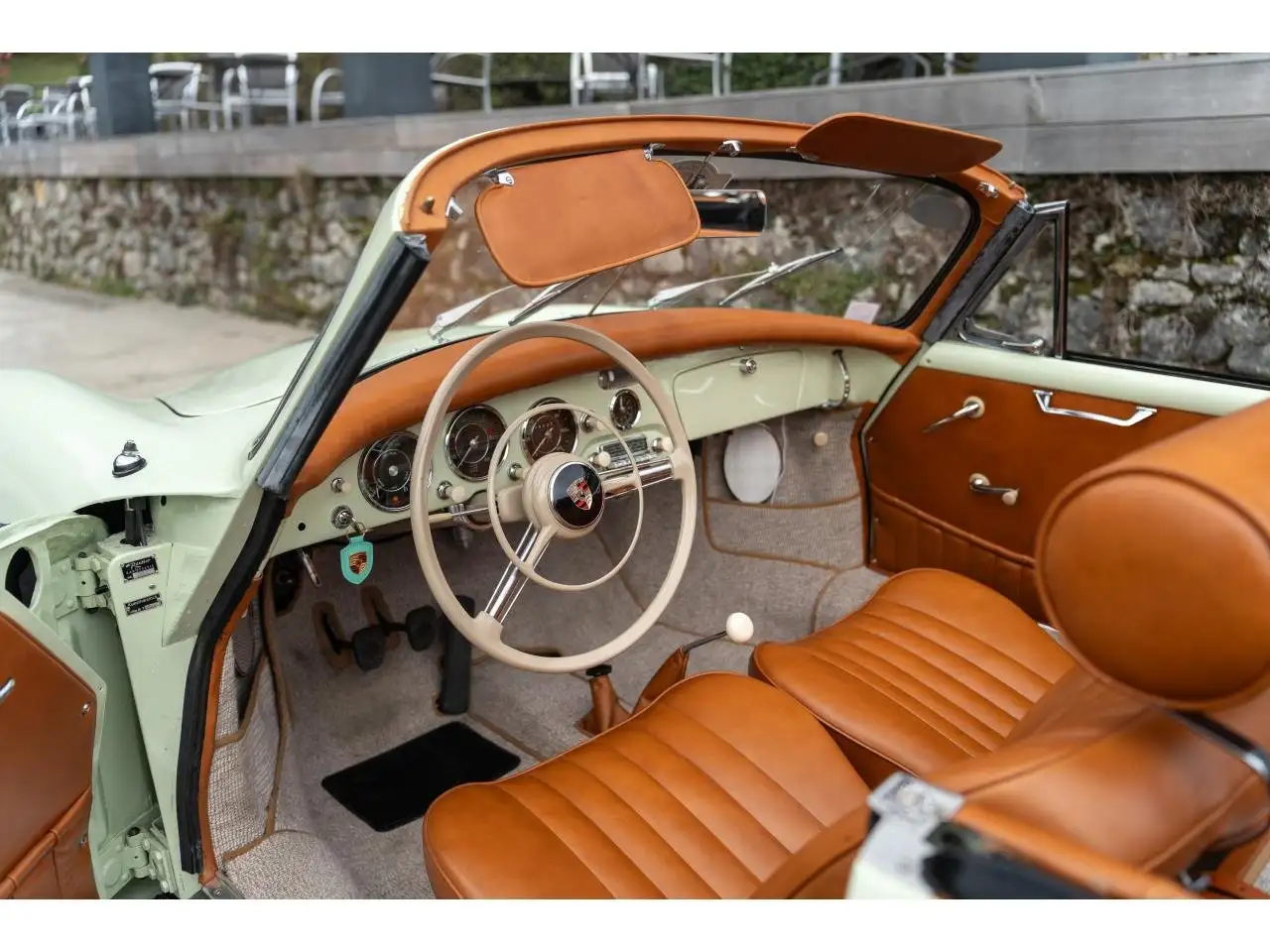 Porsche 356A 1600 CABRIOLET | GLACIER WHITE | MATCHING | RESTAURATION 100%, foto 3