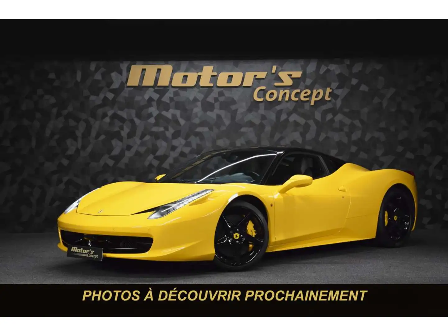 Ferrari 458 Italia CAPRISTO - GIALLO MODENA Jaune - 1