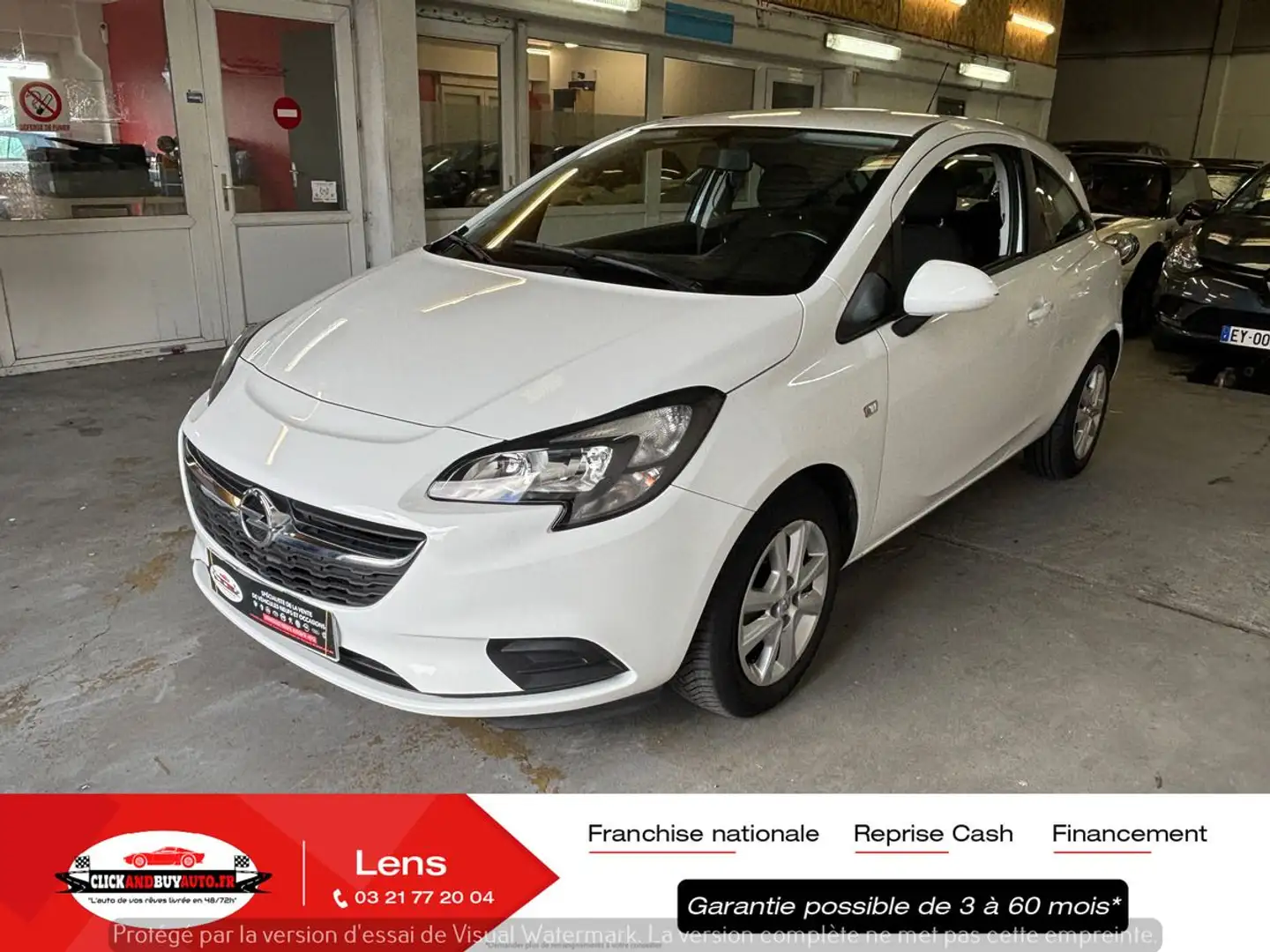 Opel Corsa 1.2 69 CH // BLUETOOTH / CLIMATISATION / REGULATEU Blanc - 1