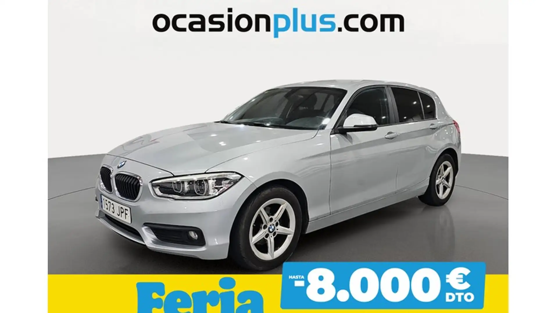 BMW 116 116d Argent - 1