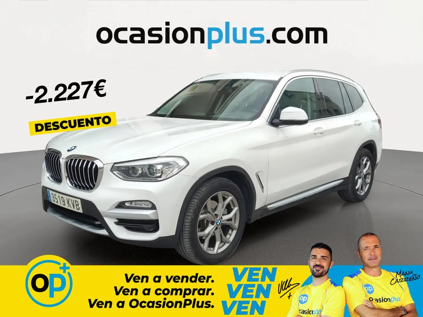 BMW X3 xDrive 20dA Blanco - 1