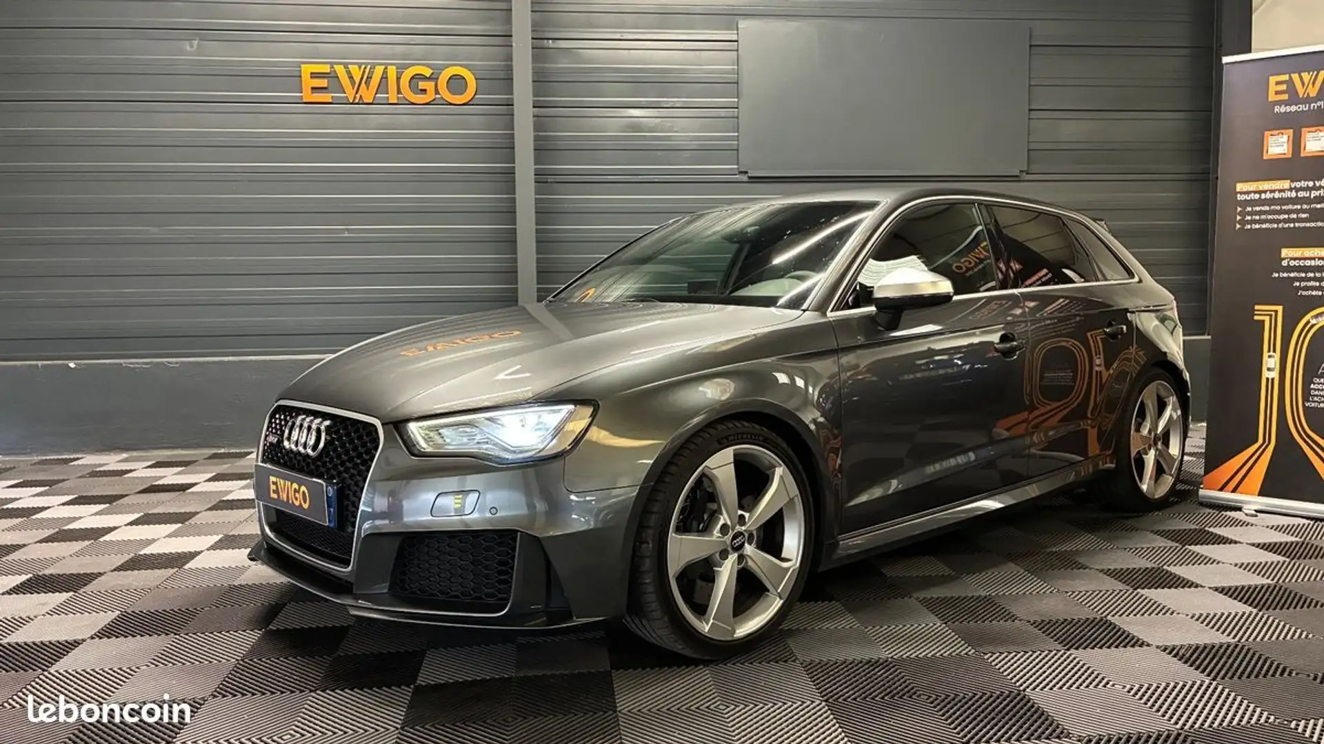 Audi RS3 sportback 2.5 tfsi 367 pack quattro bva Grijs - 1
