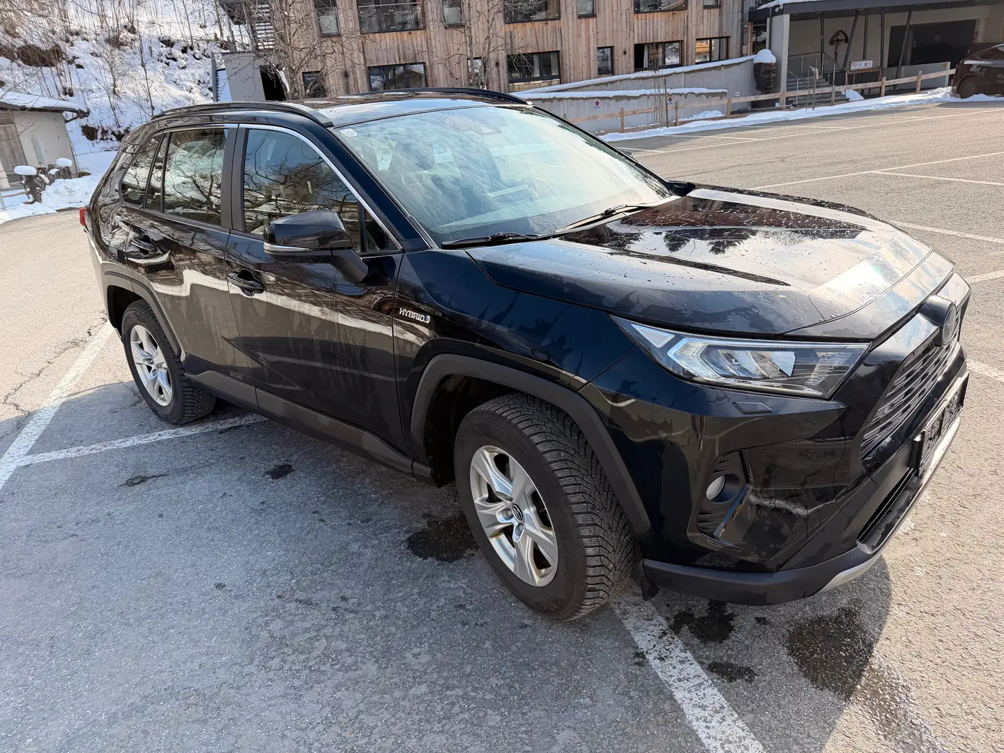Toyota RAV 4 RAV4 2,5 Hybrid Active AWD Active Schwarz - 2