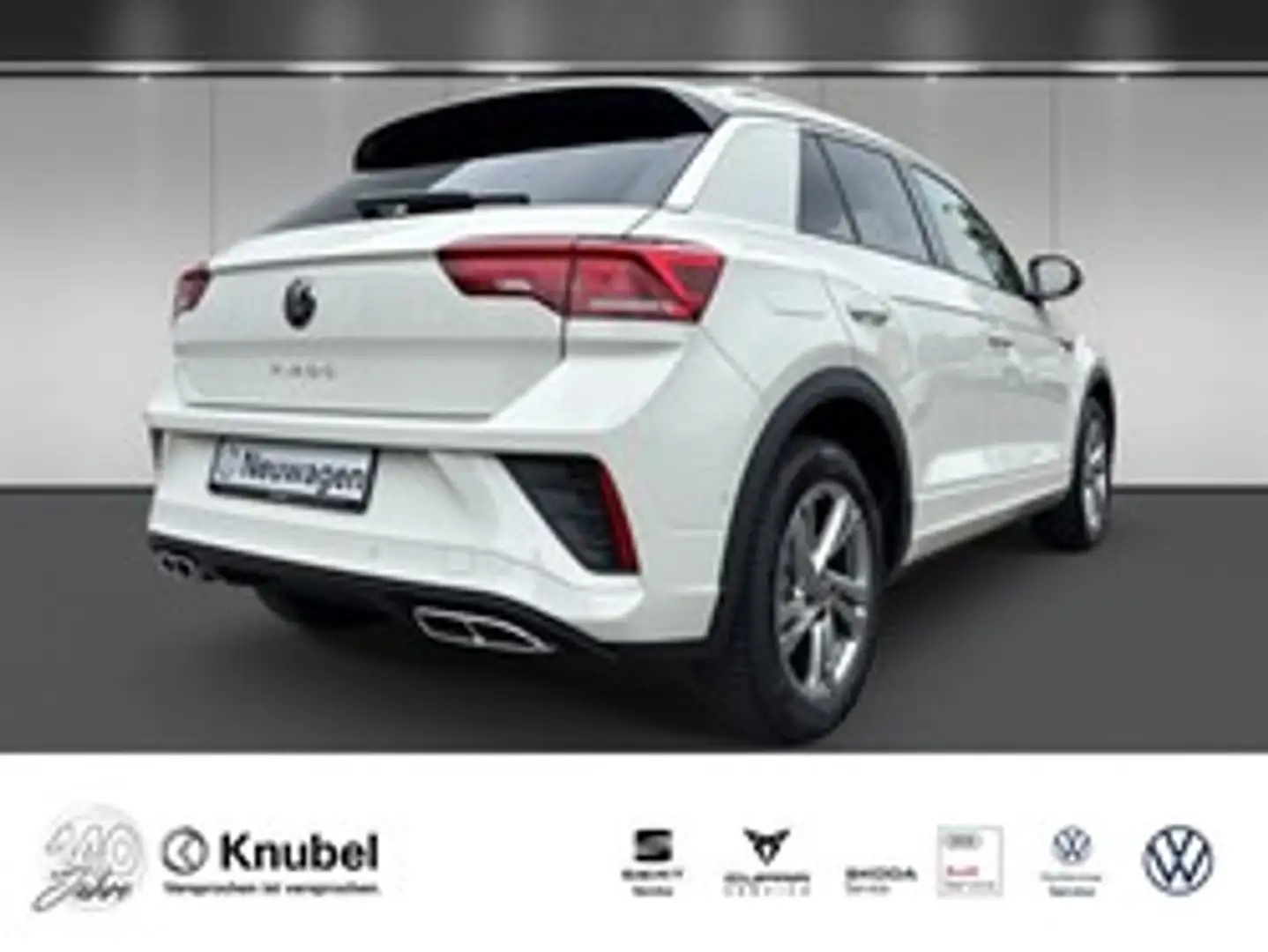 Volkswagen T-Roc R-Line 1.5 TSI DSG LED+ Navi AHK TravelAss. Gris - 2