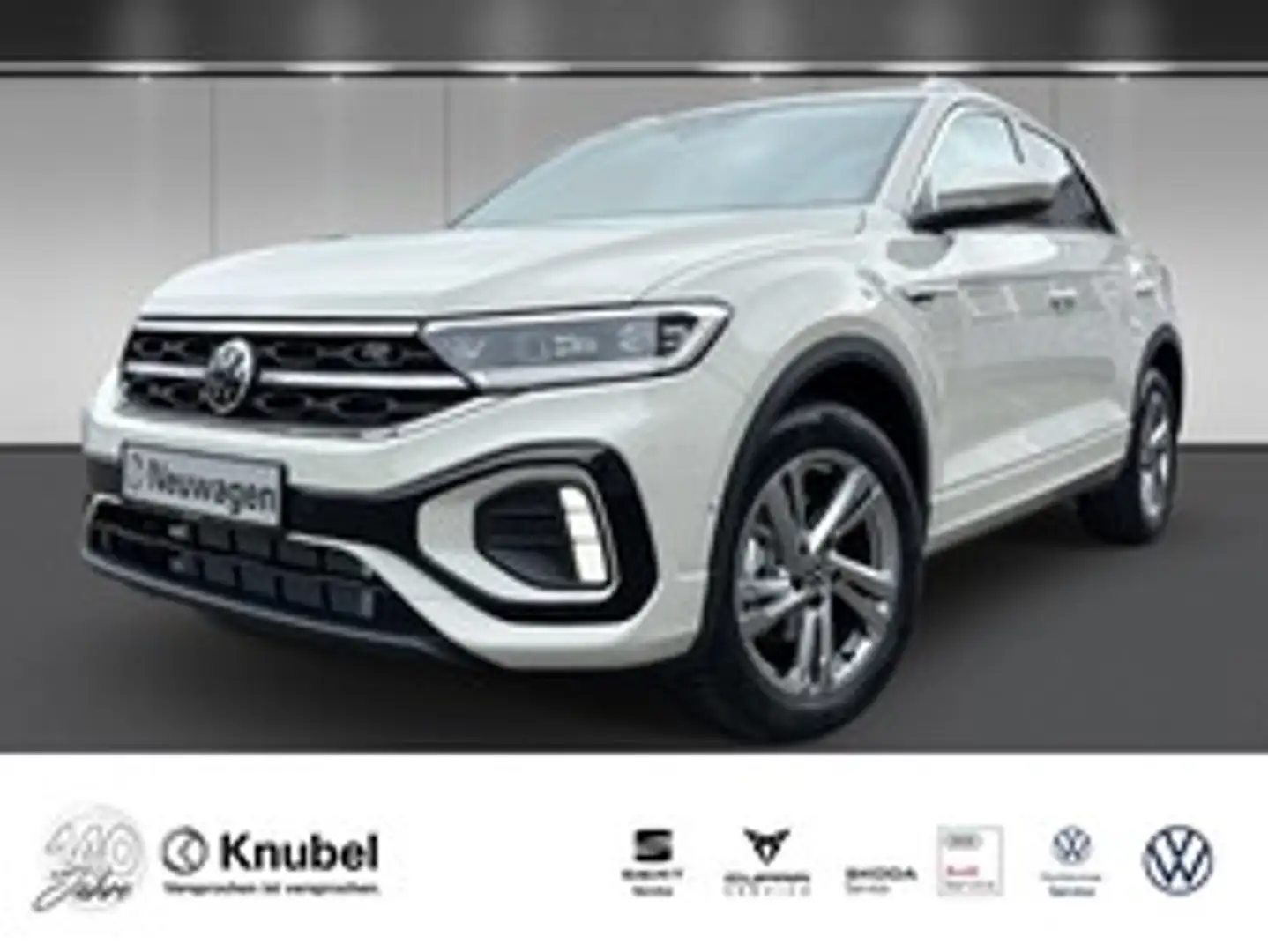 Volkswagen T-Roc R-Line 1.5 TSI DSG LED+ Navi AHK TravelAss. Gris - 1