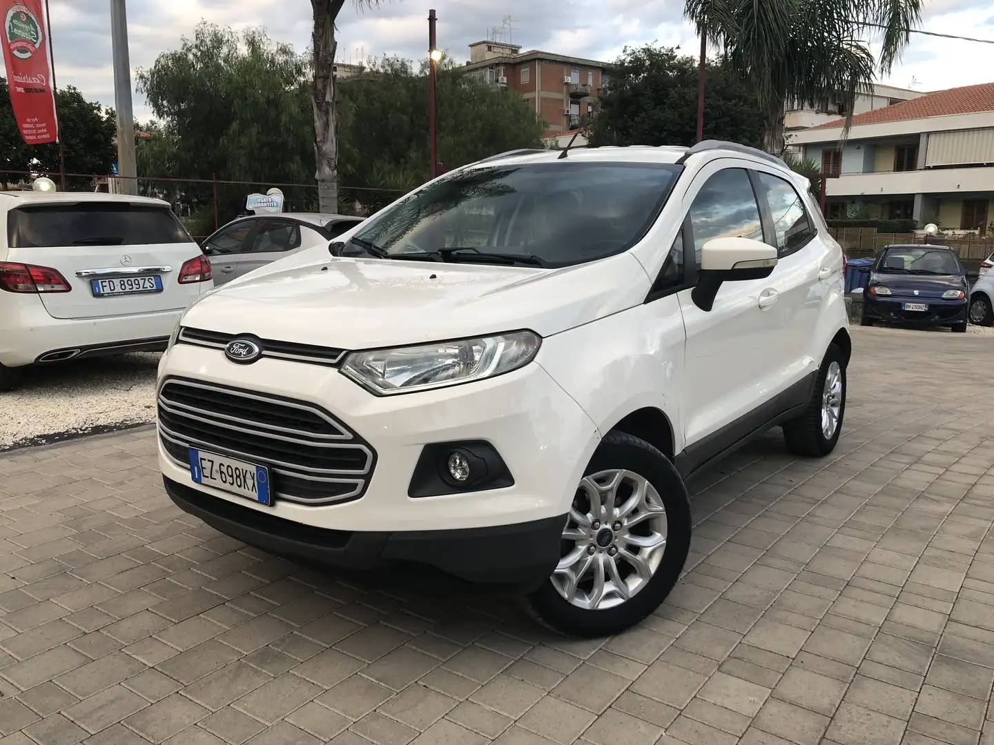 Ford EcoSport 1.5 tdci Titanium 95cv E6 Bianco - 1