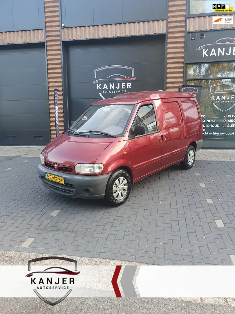 Nissan Vanette 2.3 Cargo Dubbelle schuifdeur APK 2026 Piros - 1
