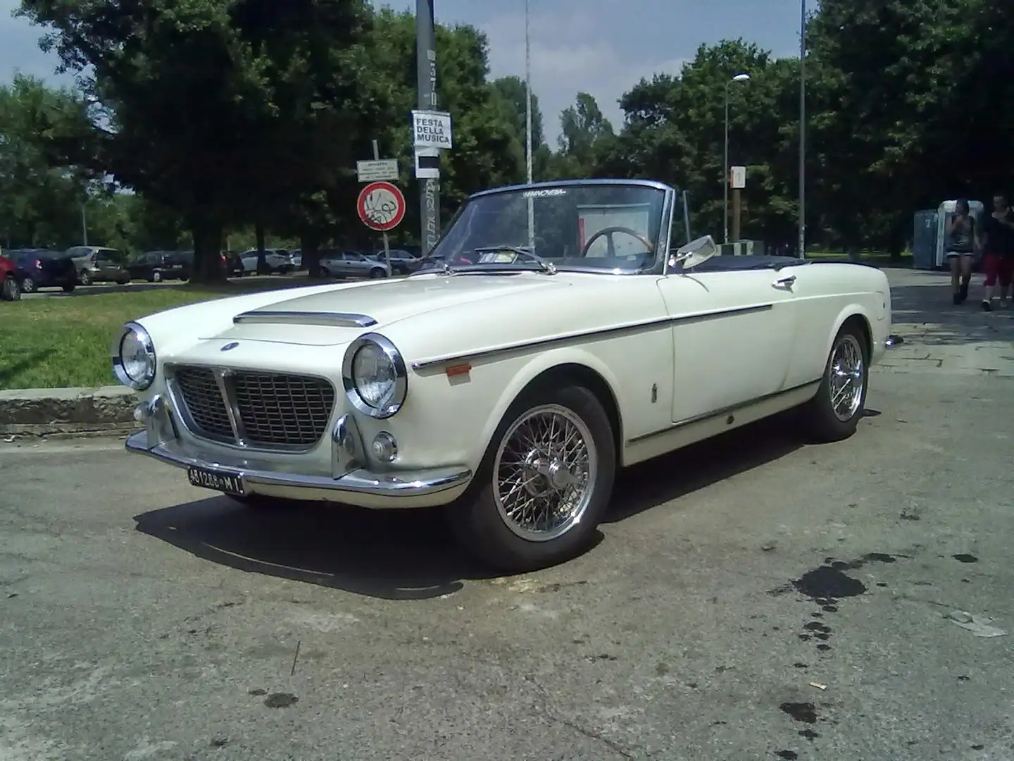 Fiat 1500 OSCA CABRIOLET Blanco - 1