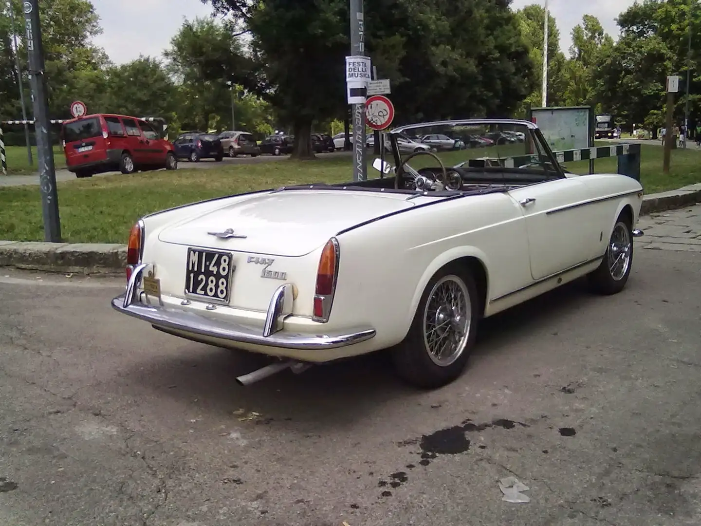 Fiat 1500 OSCA CABRIOLET Blanco - 2