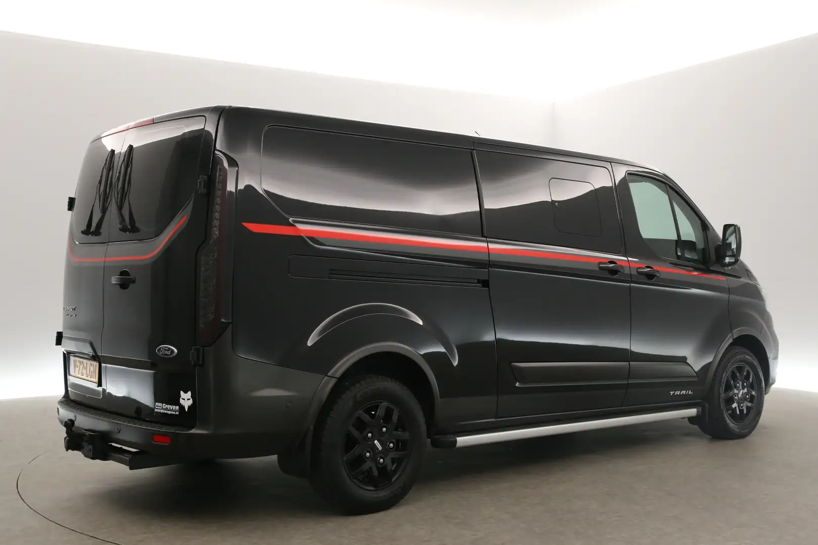 Ford Transit Custom 340 2.0 TDCI L2H1 TRAIL | MARGE! | 2800KG Trekgew. Zwart - 2