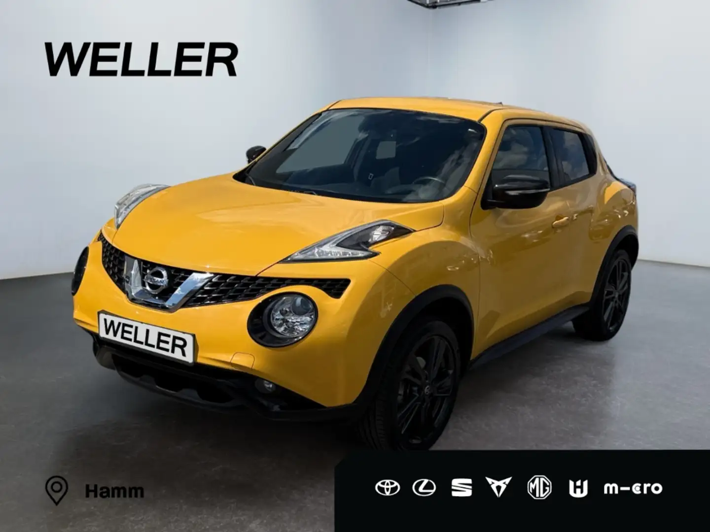 Nissan Juke 1.2 DIG-T N-Connecta *Navi*CAM*SHZ*Bremsass* Yellow - 1