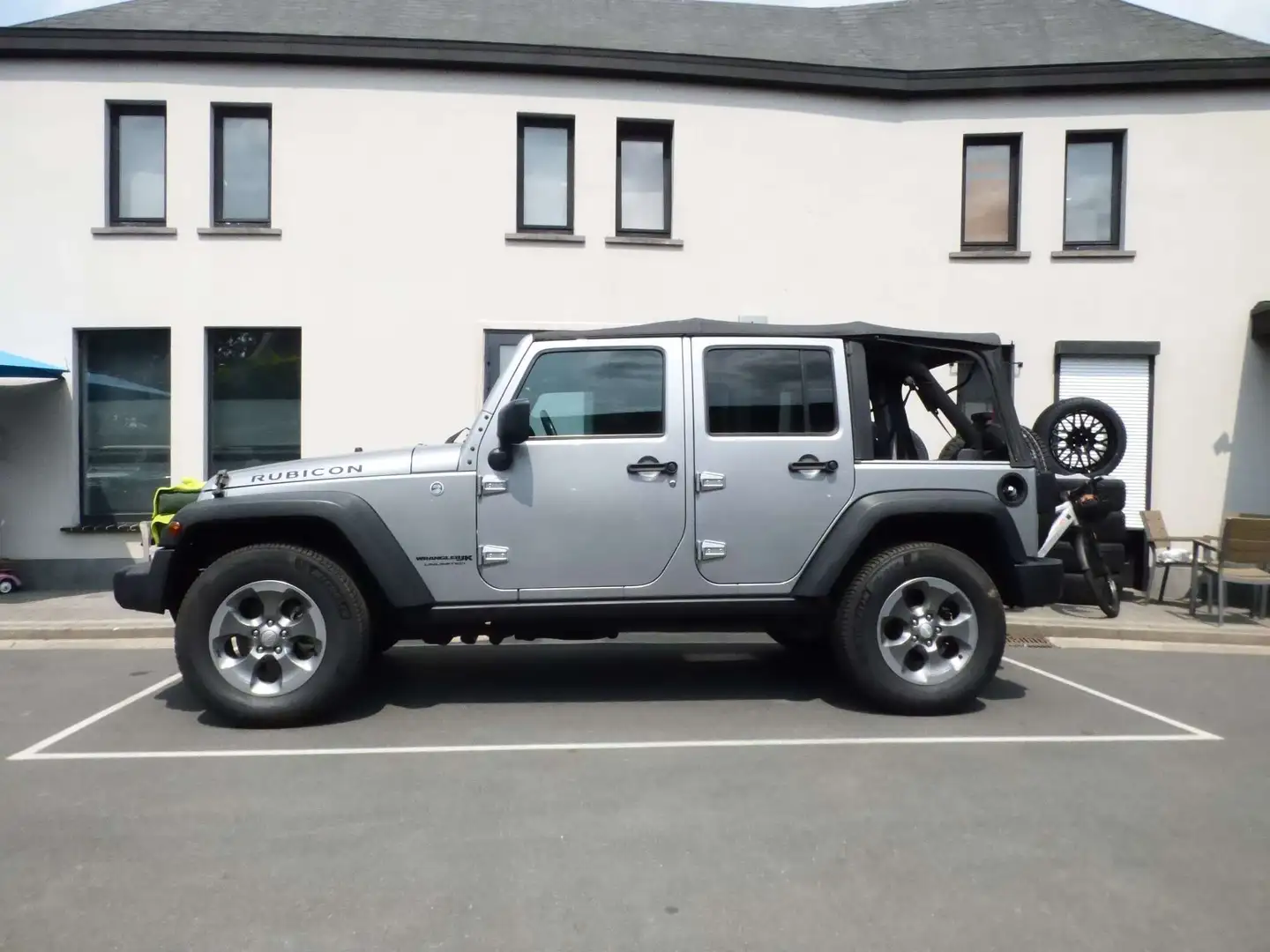 Jeep Wrangler 2.8 CRD Rubicon **E6**51000km**Subliem** Argent - 2