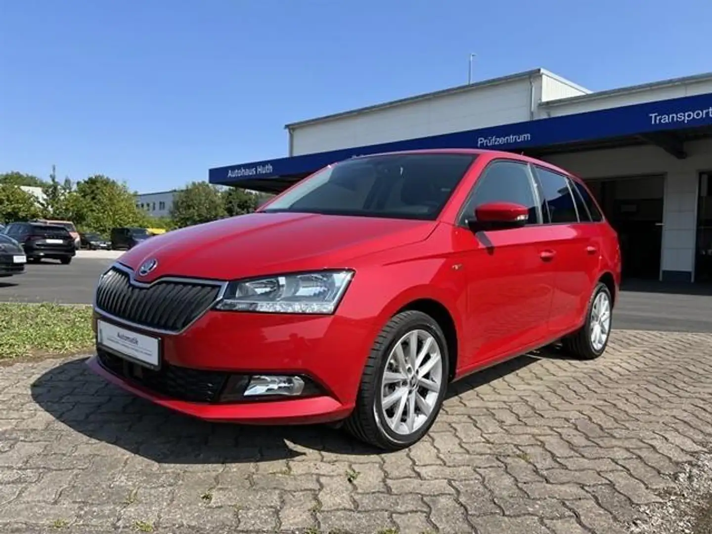Skoda Fabia Combi Soleil DSG AHK ACC APP PDC DAB Rouge - 1
