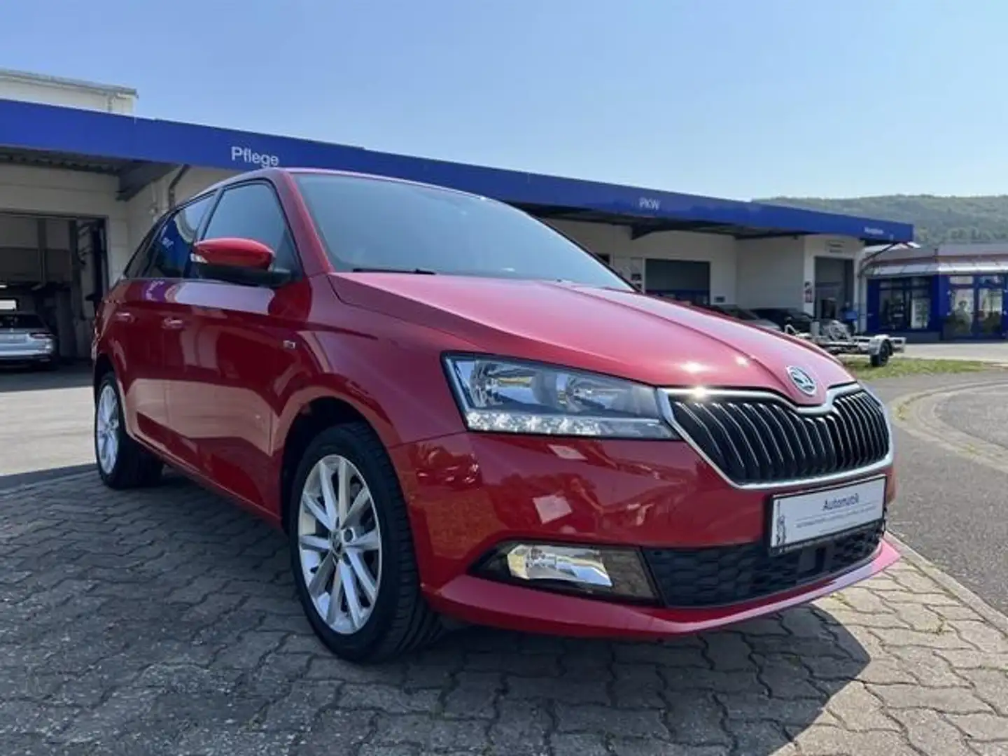 Skoda Fabia Combi Soleil DSG AHK ACC APP PDC DAB Rot - 2