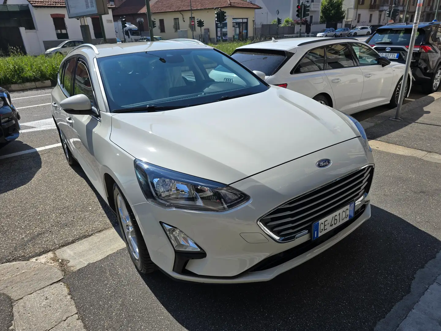 Ford Focus Focus V 2018 SW SW 1.5 ecoblue Business Co-pilot s Bianco - 1