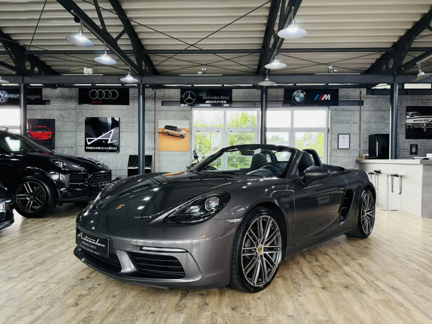 Porsche Boxster 718 PDK*APPROVED-07 2026*SP.ABGAS*NAVI Grau - 1