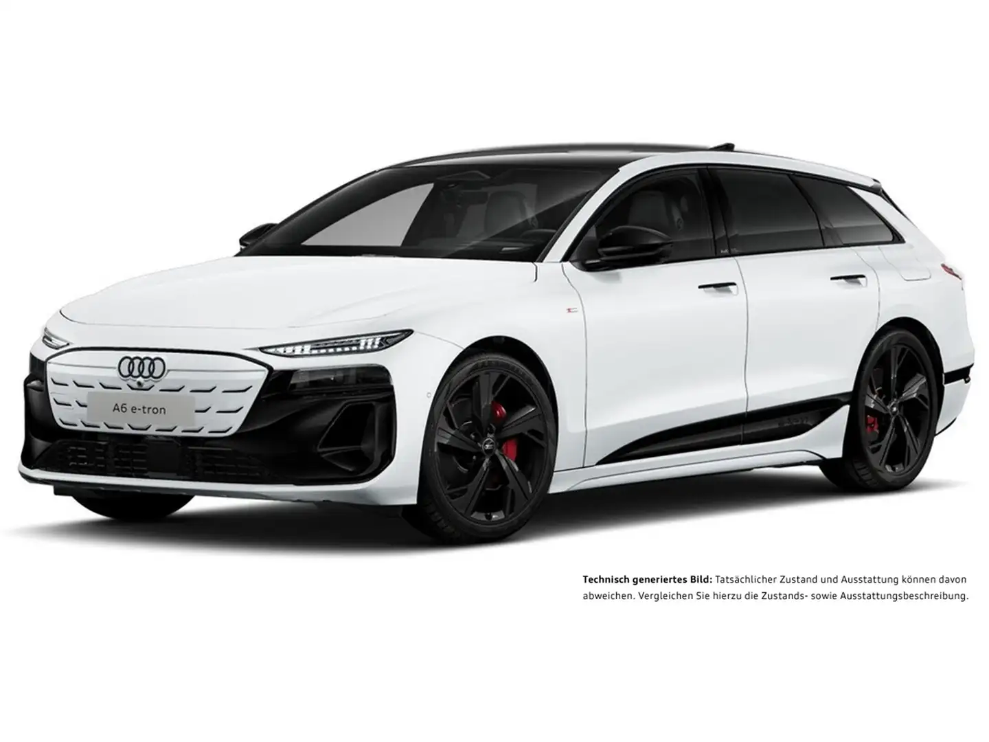 Audi A6 e-tron Avant quattro S LINE PANO B&O AHK LM21 Weiß - 2
