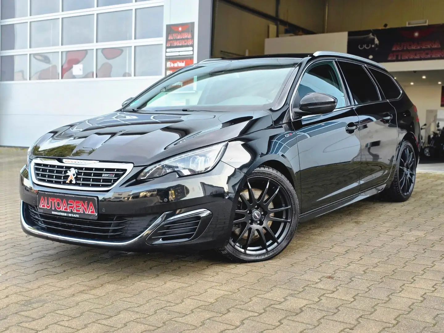 Peugeot 308 SW GT Line|ACC|MASSAGE|MEMORY|LEDER|KAMERA Schwarz - 1