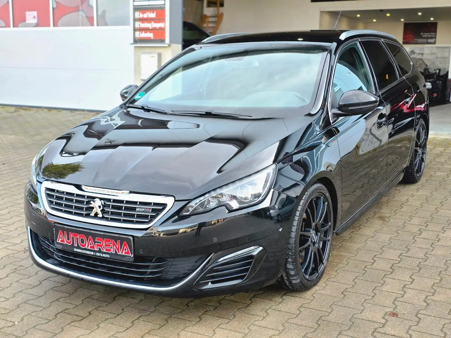 Peugeot 308 SW GT Line|ACC|MASSAGE|MEMORY|LEDER|KAMERA Schwarz - 2