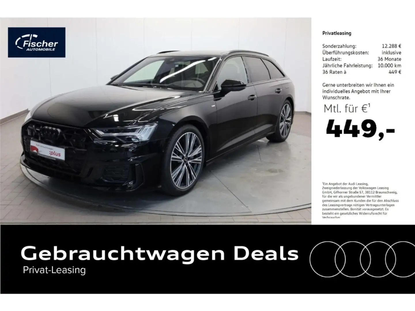 Audi A6 Avant 50 TFSI e qu. S line AHK/HUD/P-Dach/20'' Schwarz - 1
