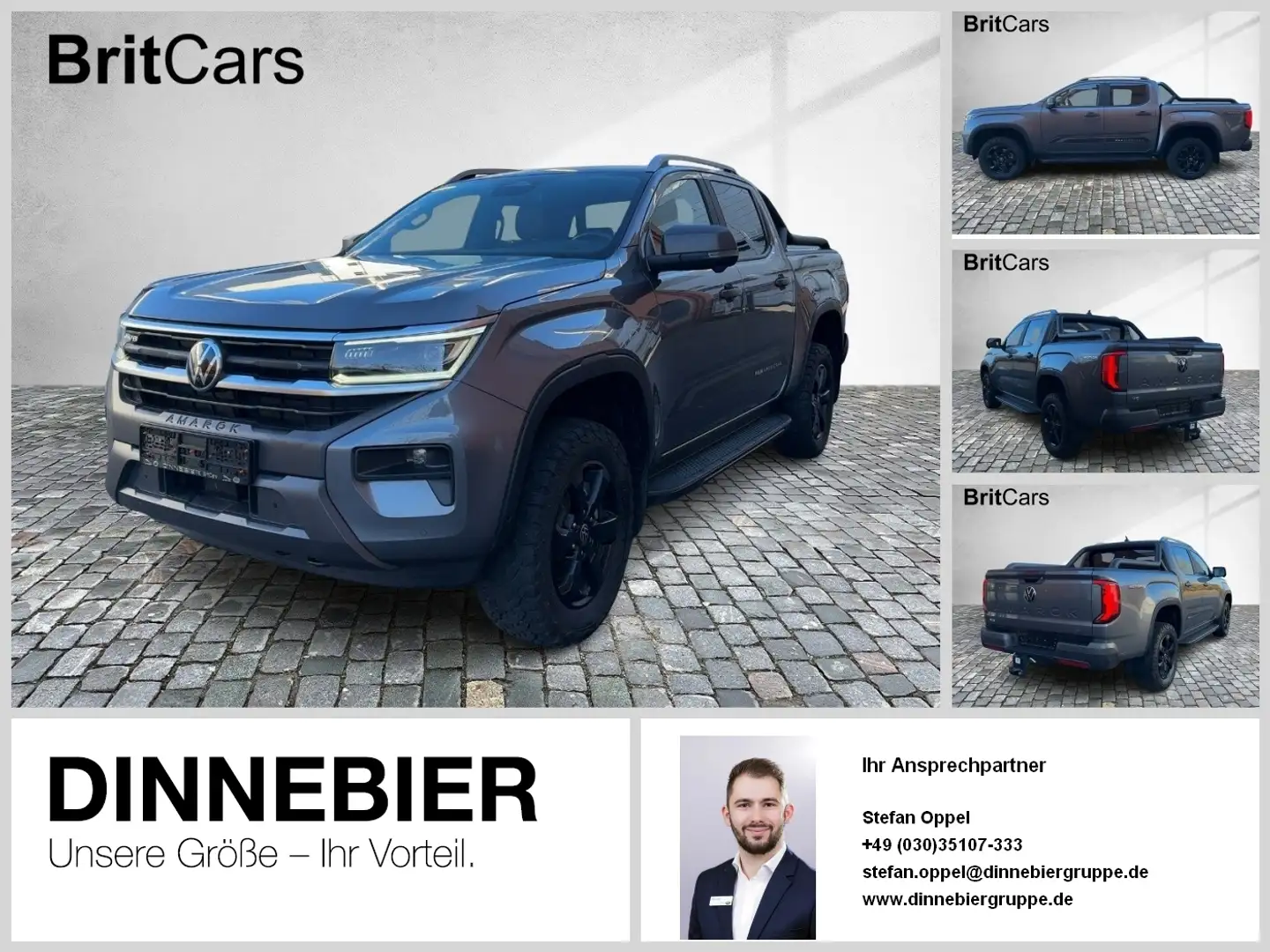 Volkswagen Amarok 3.0 TDI PanAmericana 4Motion Grau - 1