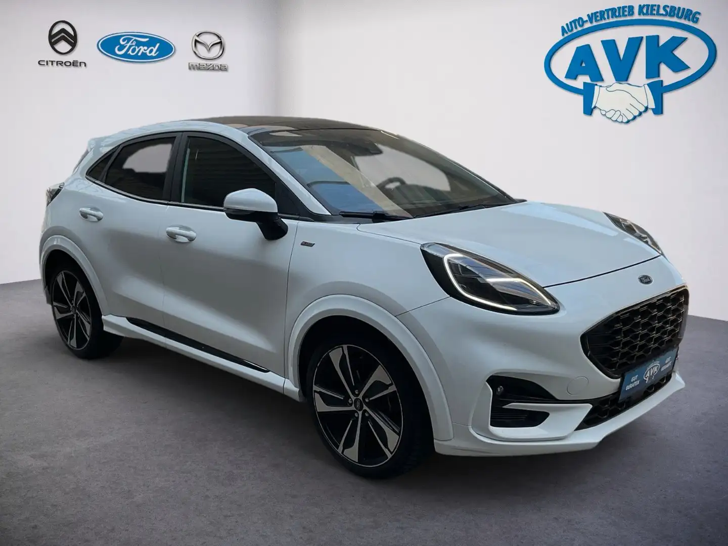 Ford Puma ST-Line 1.0 Panoramadach Weiß - 1