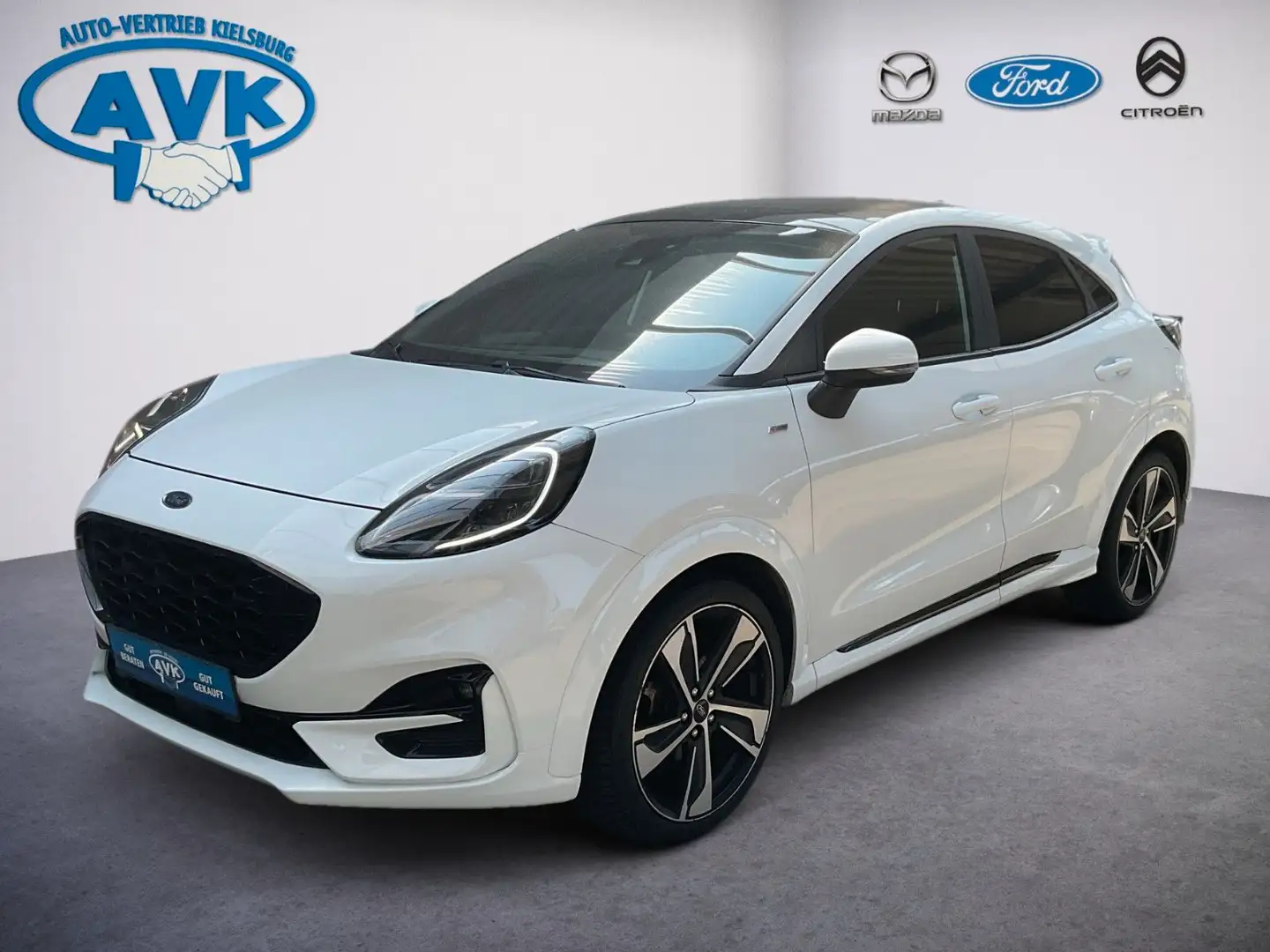 Ford Puma ST-Line 1.0 Panoramadach Weiß - 2