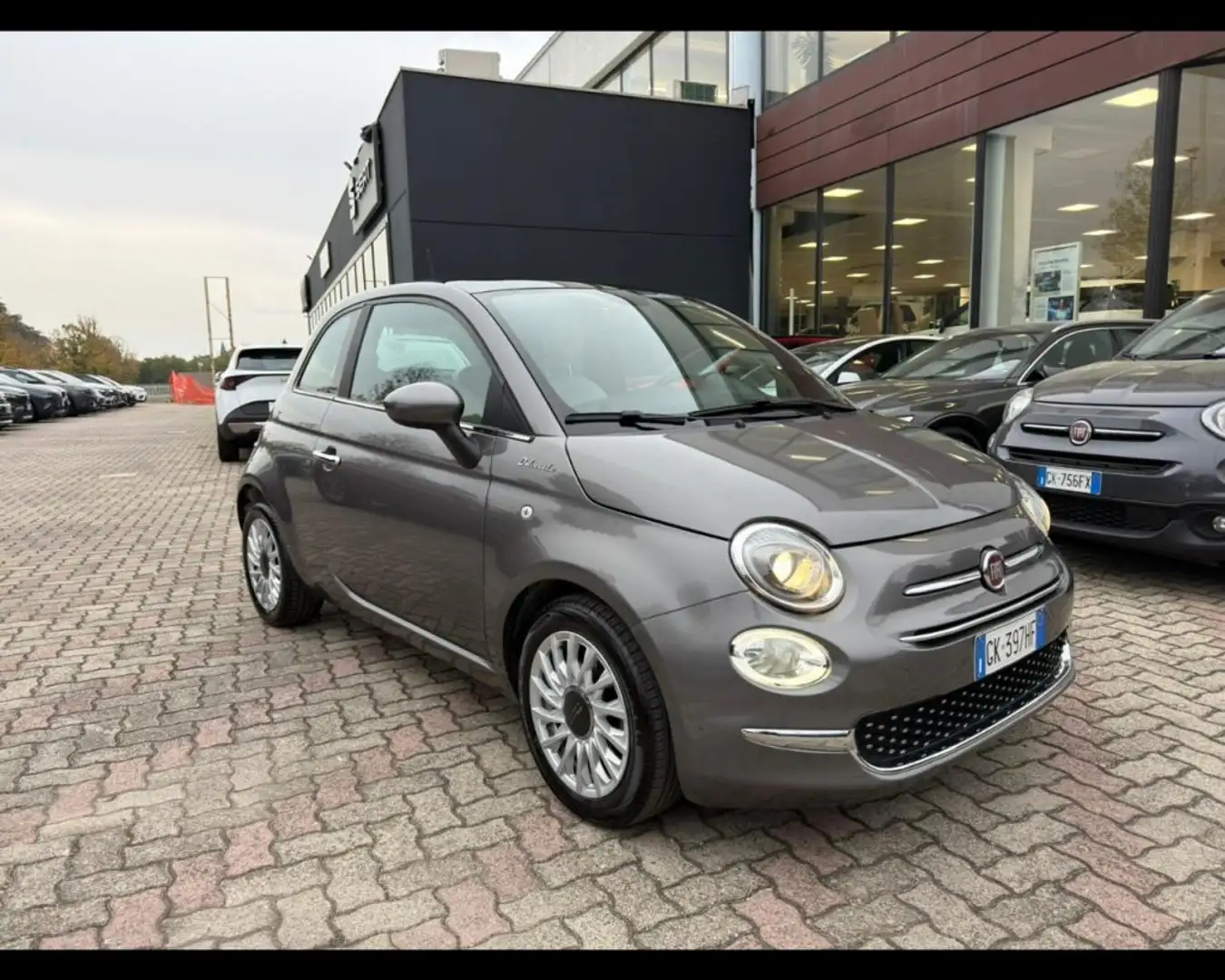 Fiat 500 1.0 Hybrid Dolcevita Grigio - 2