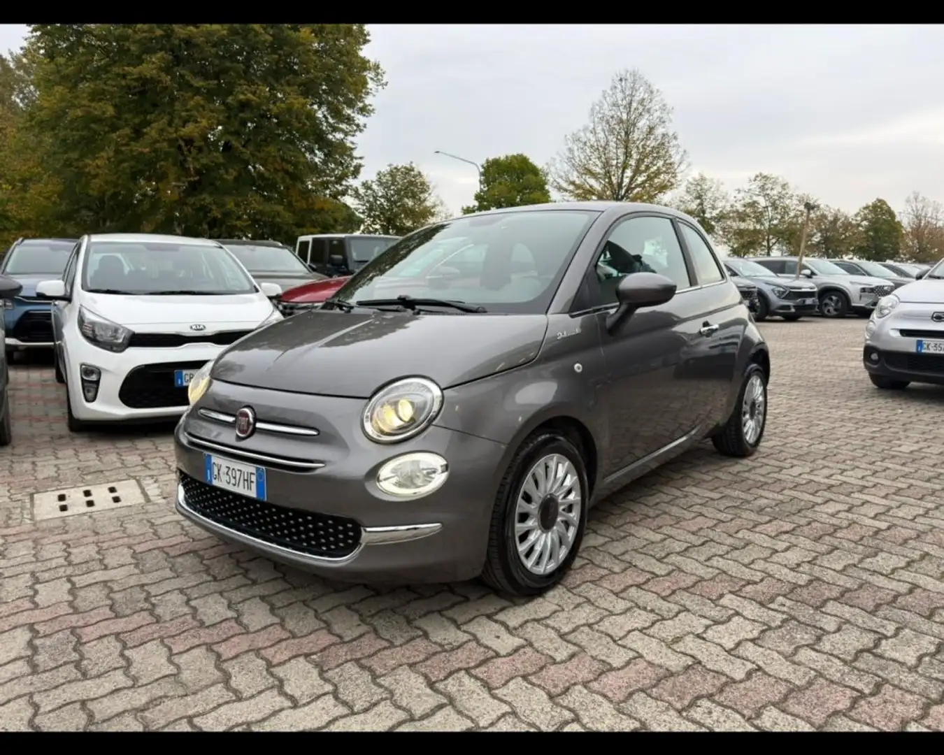 Fiat 500 1.0 Hybrid Dolcevita Grigio - 1