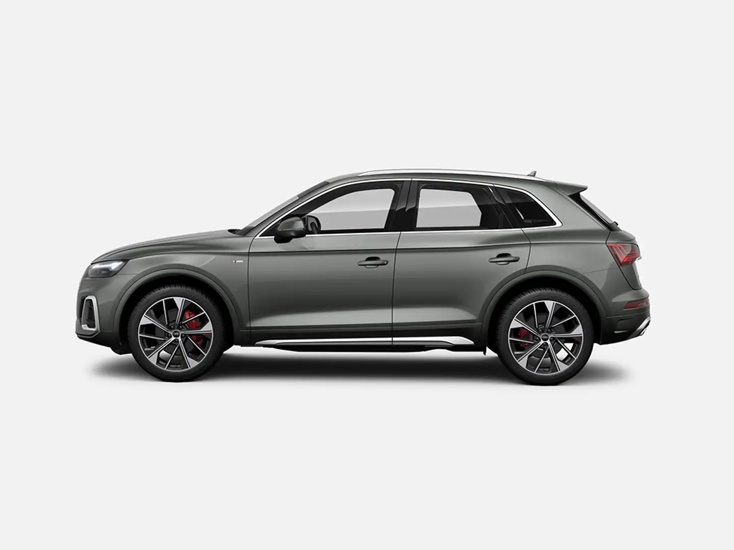 Audi Q5 40 TDI quattro-ultra Black line S tronic 150kW Gris - 2