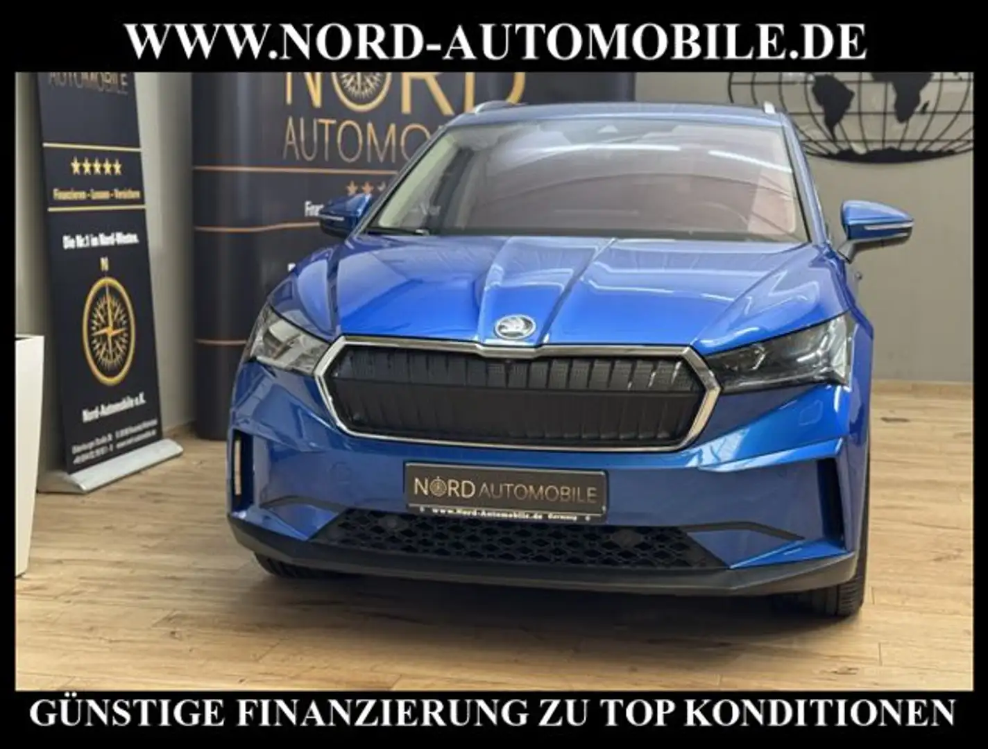Skoda Enyaq 80 Suite Leder/Side&Lane/Kamera/20 Suite Blau - 1