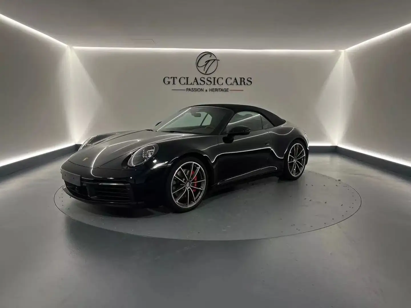 Porsche 911 992 CABRIOLET 3.0 450 CARRERA 4S Noir - 1