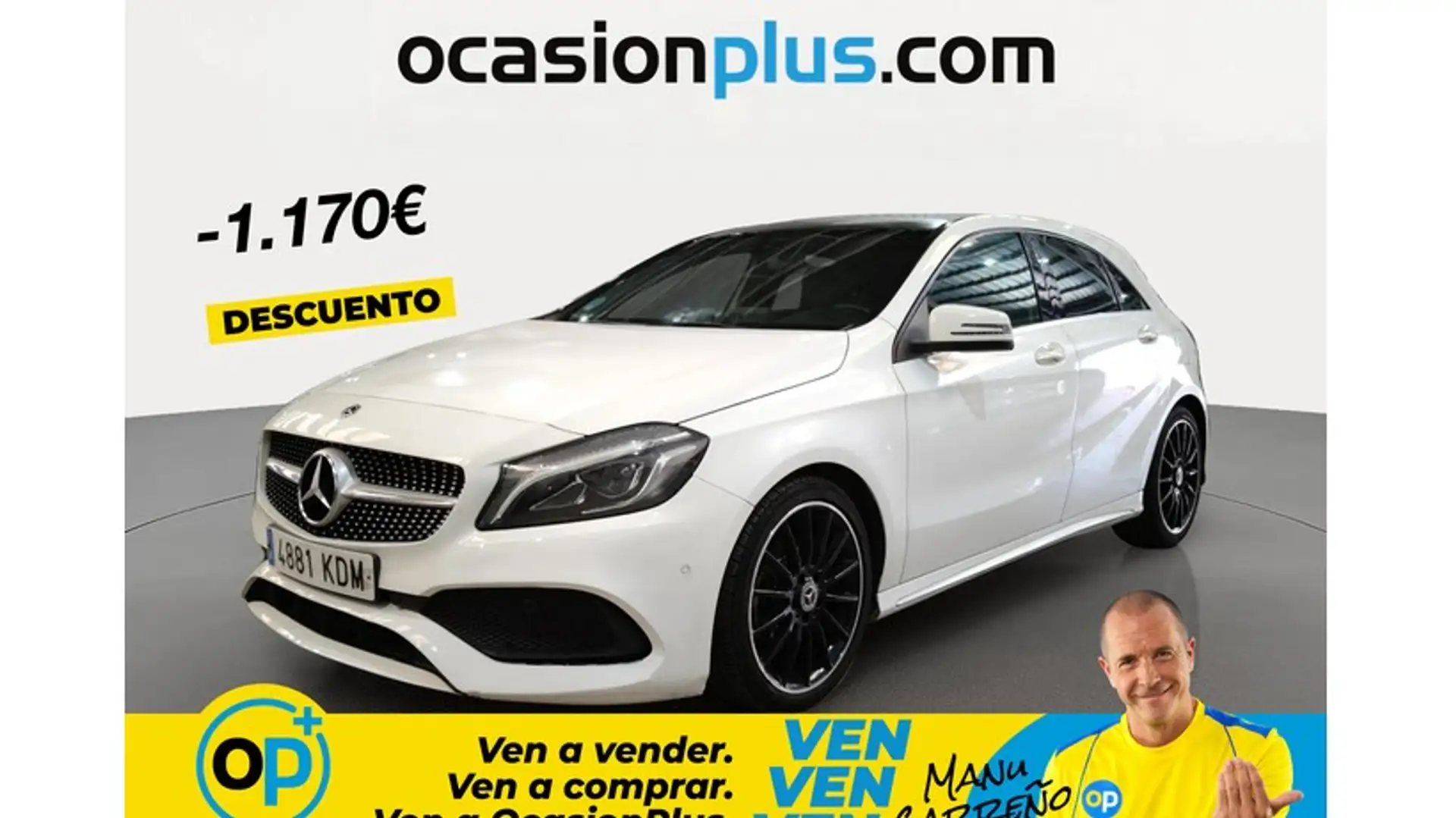 Mercedes-Benz A 200 200d 7G-DCT Blanco - 1