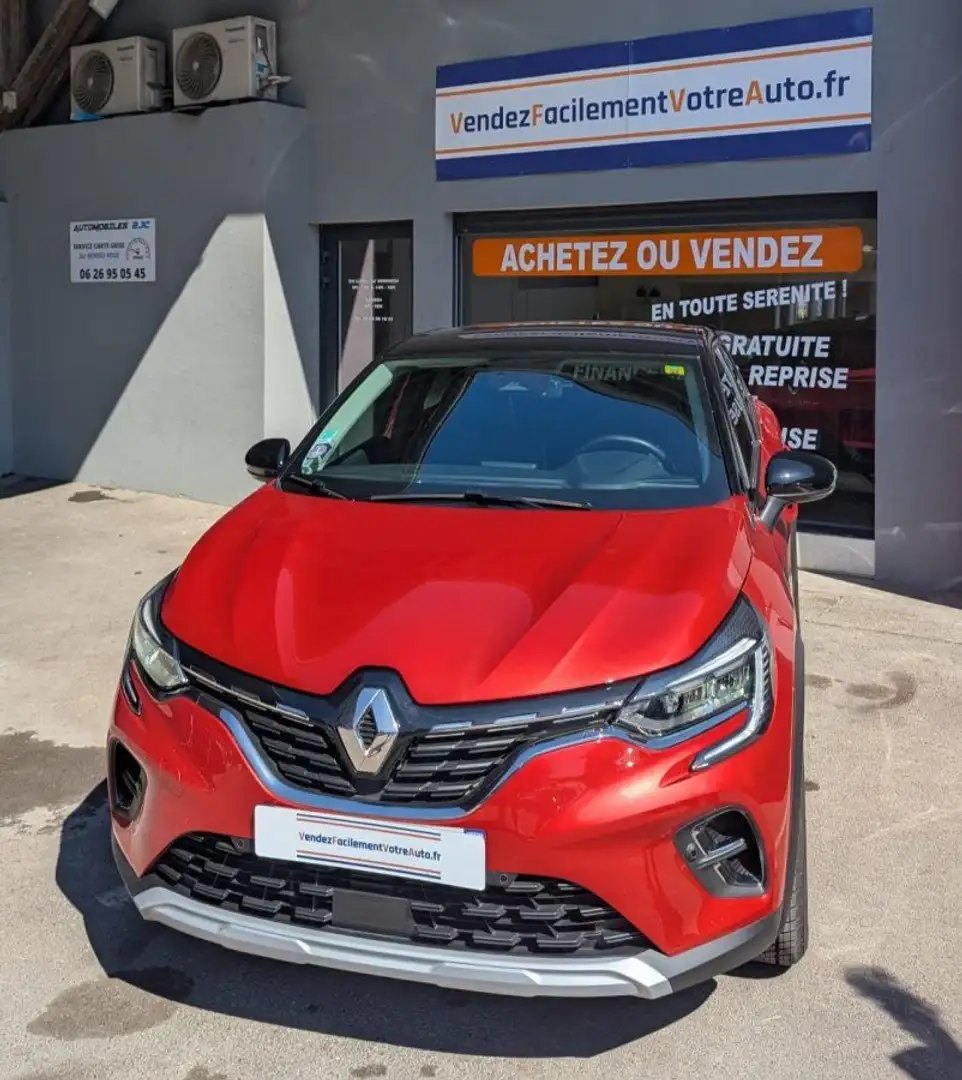 Renault Captur II 1.3 TCE 140 E-TECH mild hybrid Rot - 1