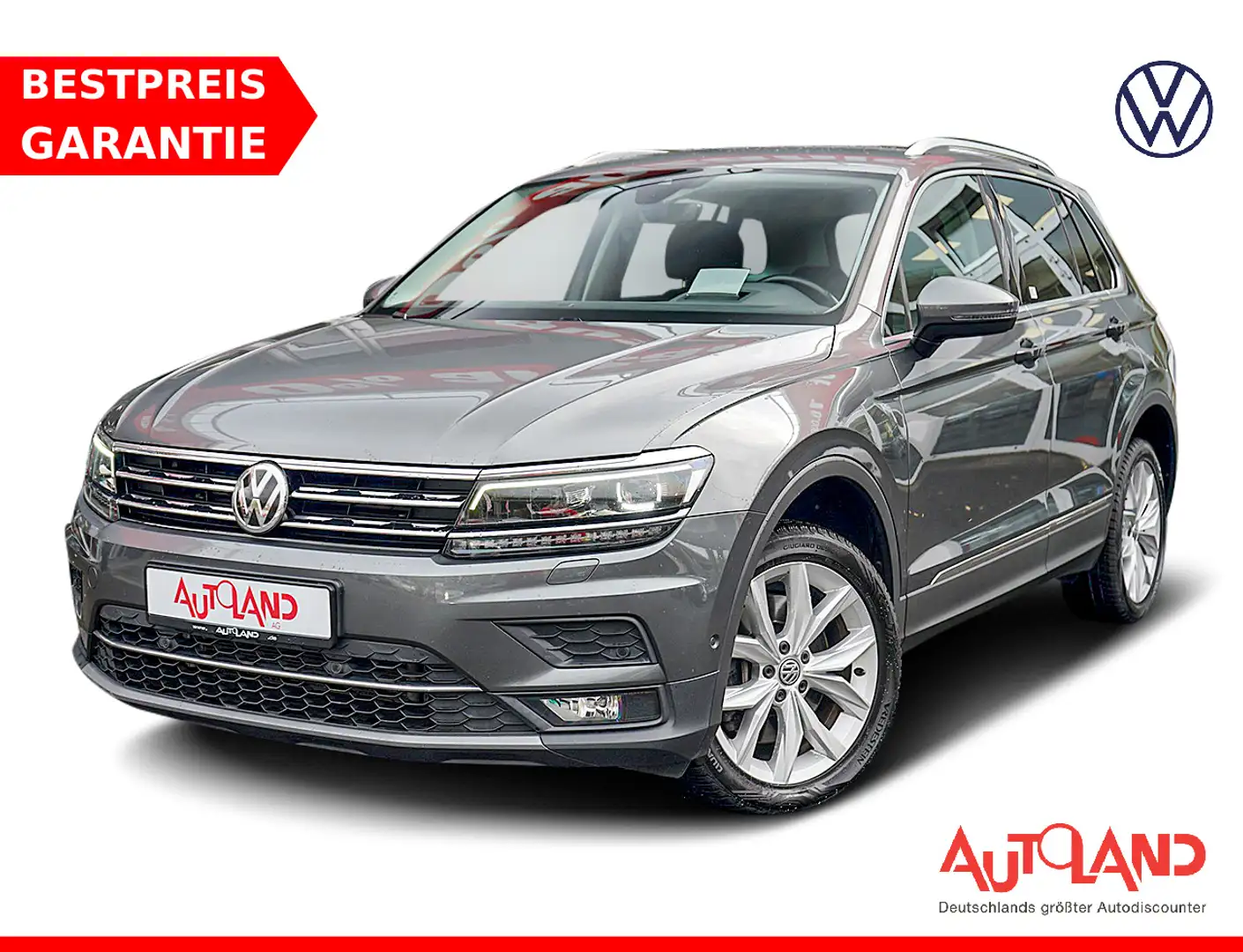 Volkswagen Tiguan 2.0 TDI DSG Highline 4Motion Standheizung Gris - 1