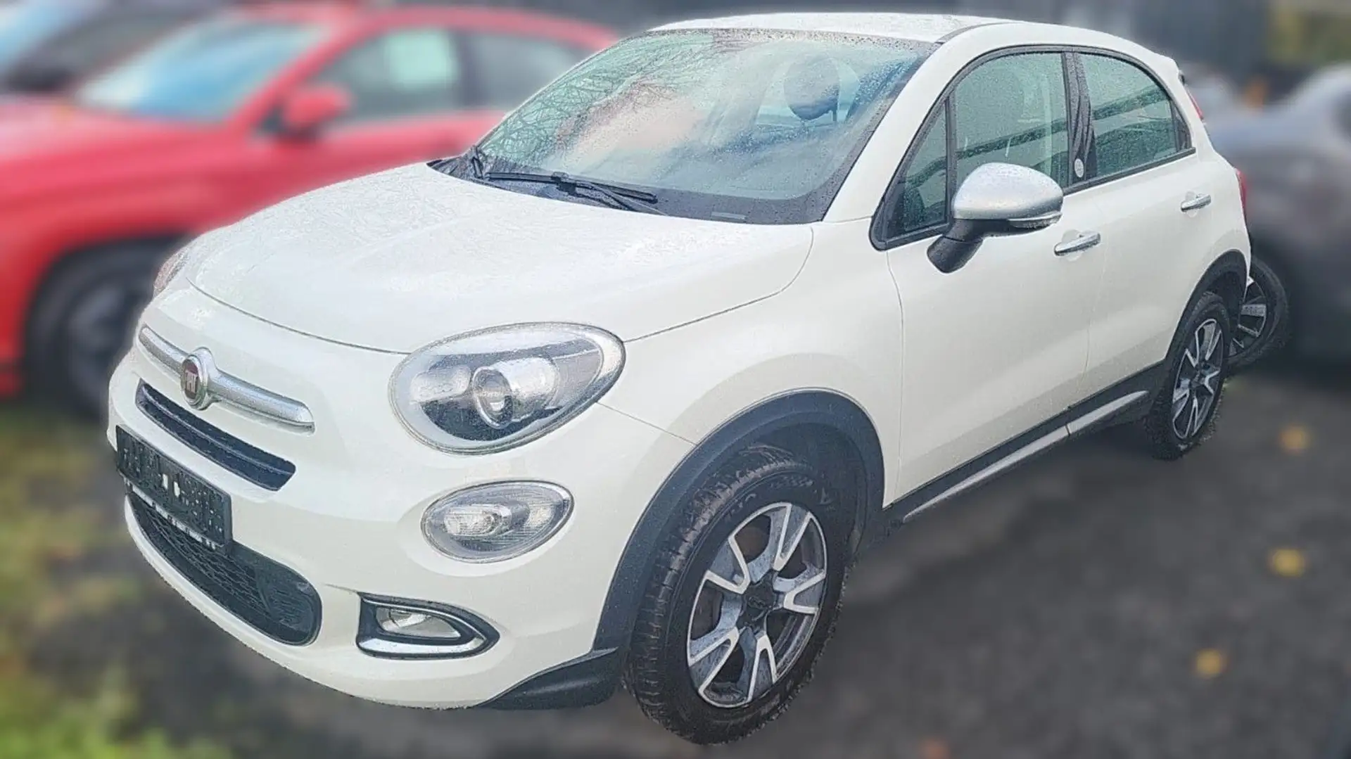 Fiat 500X Pop 1.Hand 73000KM Blanc - 1