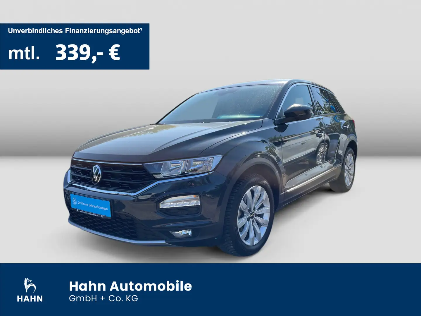 Volkswagen T-Roc Sport 1.5TSI DSG ACC AHK NAVI PDC SITZHEIZ Grau - 1