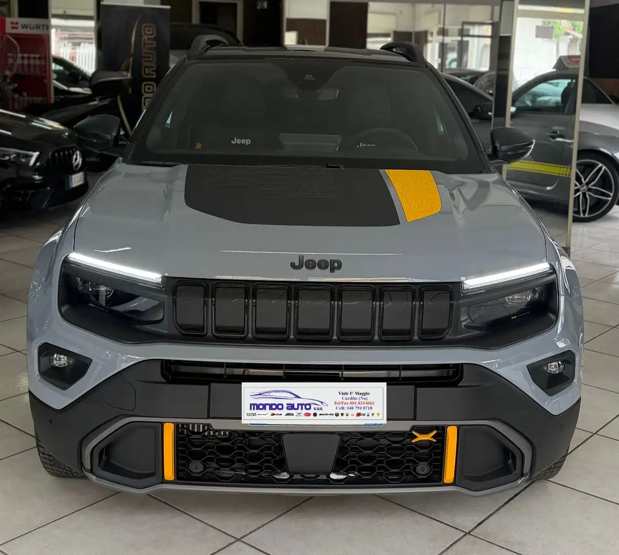 Jeep Avenger 1.2 145 CV 4XE MHEV THE NORTH FACE KMO Grigio - 1